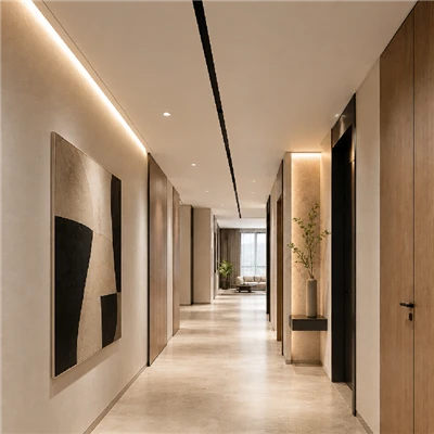 Battiscopa per soffitto in alluminio