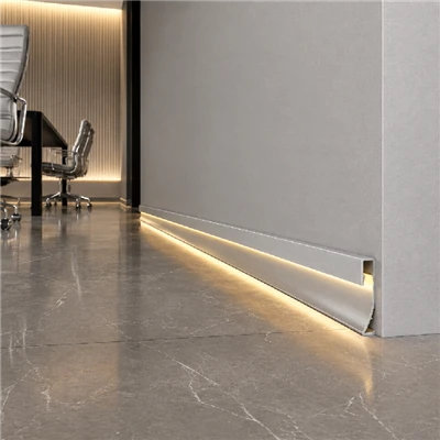 Battiscopa Led in Alluminio